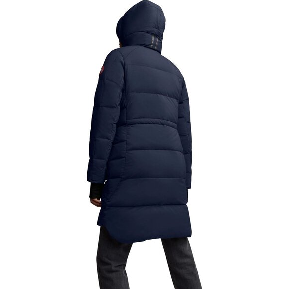Canada Goose Allison Packable Down Coat Atlantic Navy Womens Size XL Mid Length - Picture 3 of 13